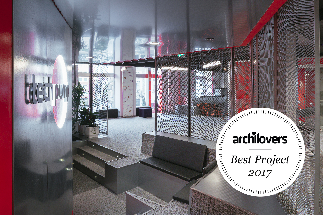 ¡La Nueva Sede de Techpump entre los mejores de Archilovers 2017!