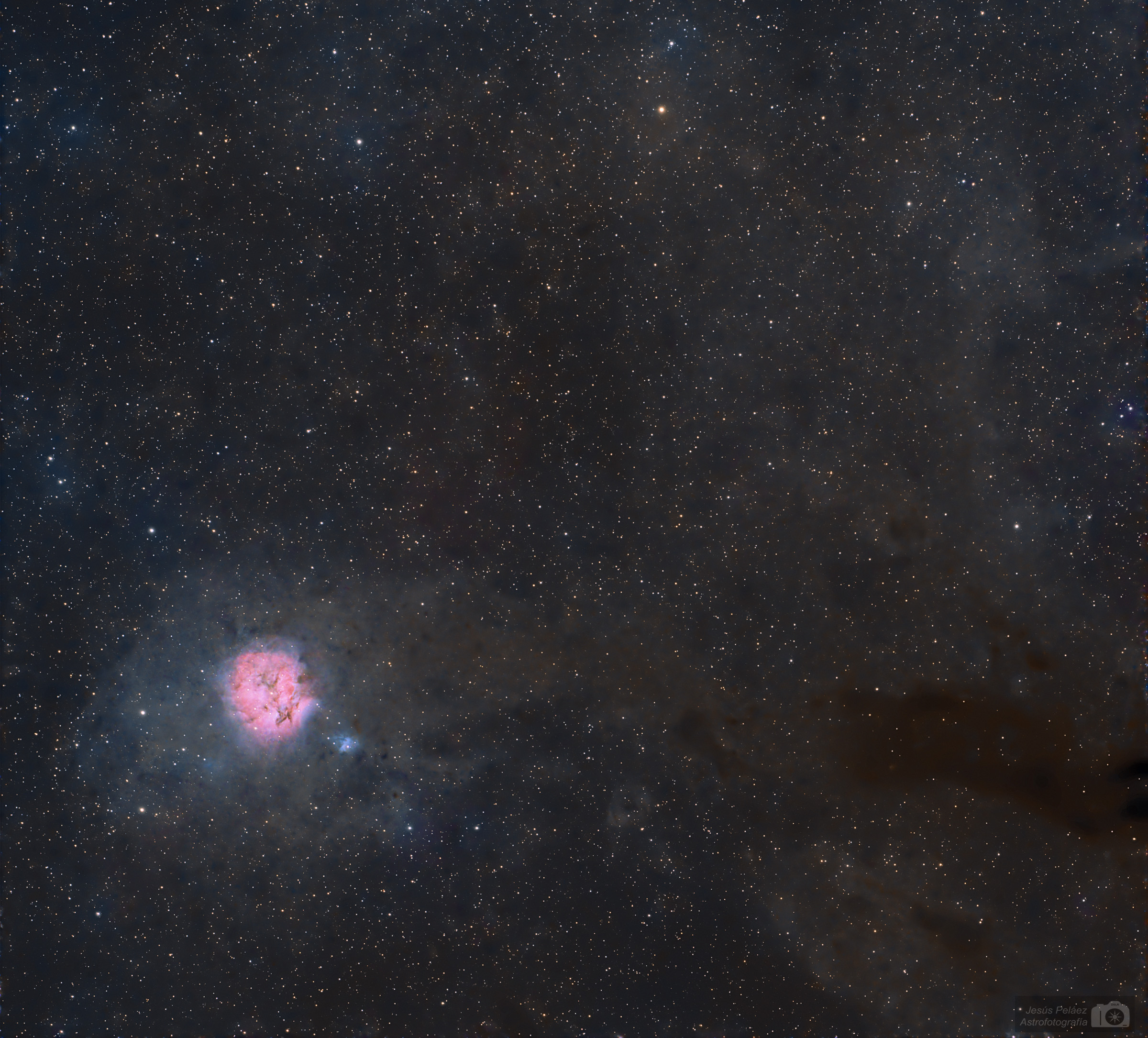 La nebulosa Cocoon y su burbuja de polvo