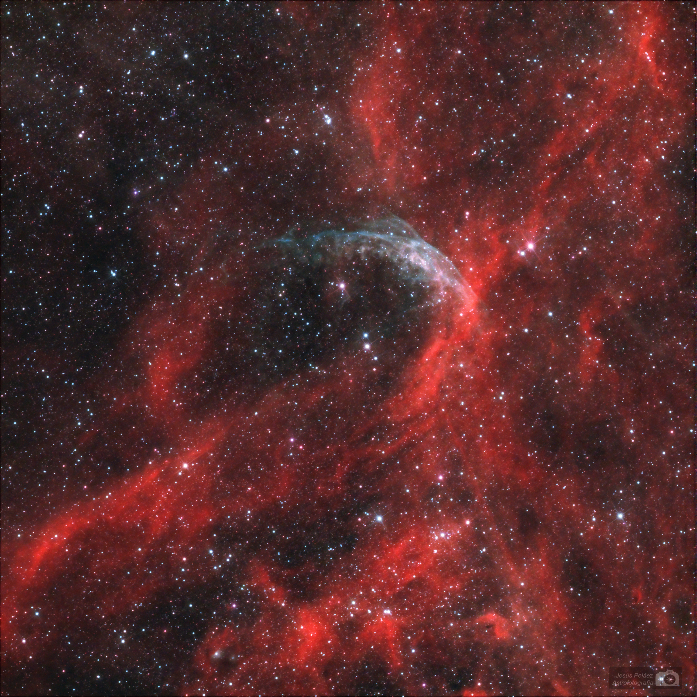 Wolf Rayet 134 en Cisne